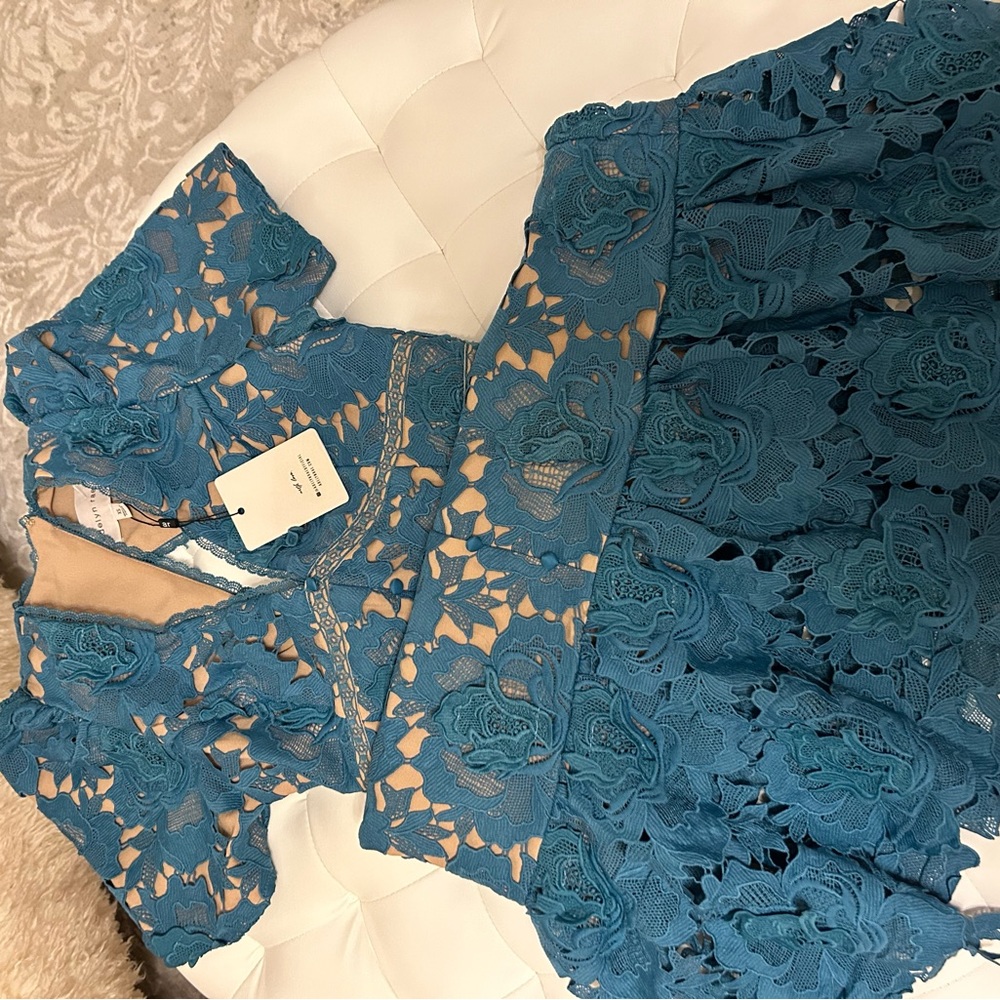 X-small NEW with Tags Blue Brand Dress. Brand: Adelyn Rae